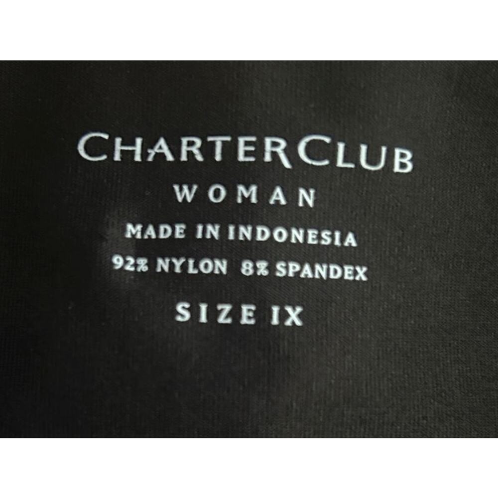 NWT Charter Club Black Camisole Women's XL - Picture 5 of 6